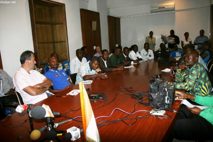 Ce que Diakité a dit à la presse